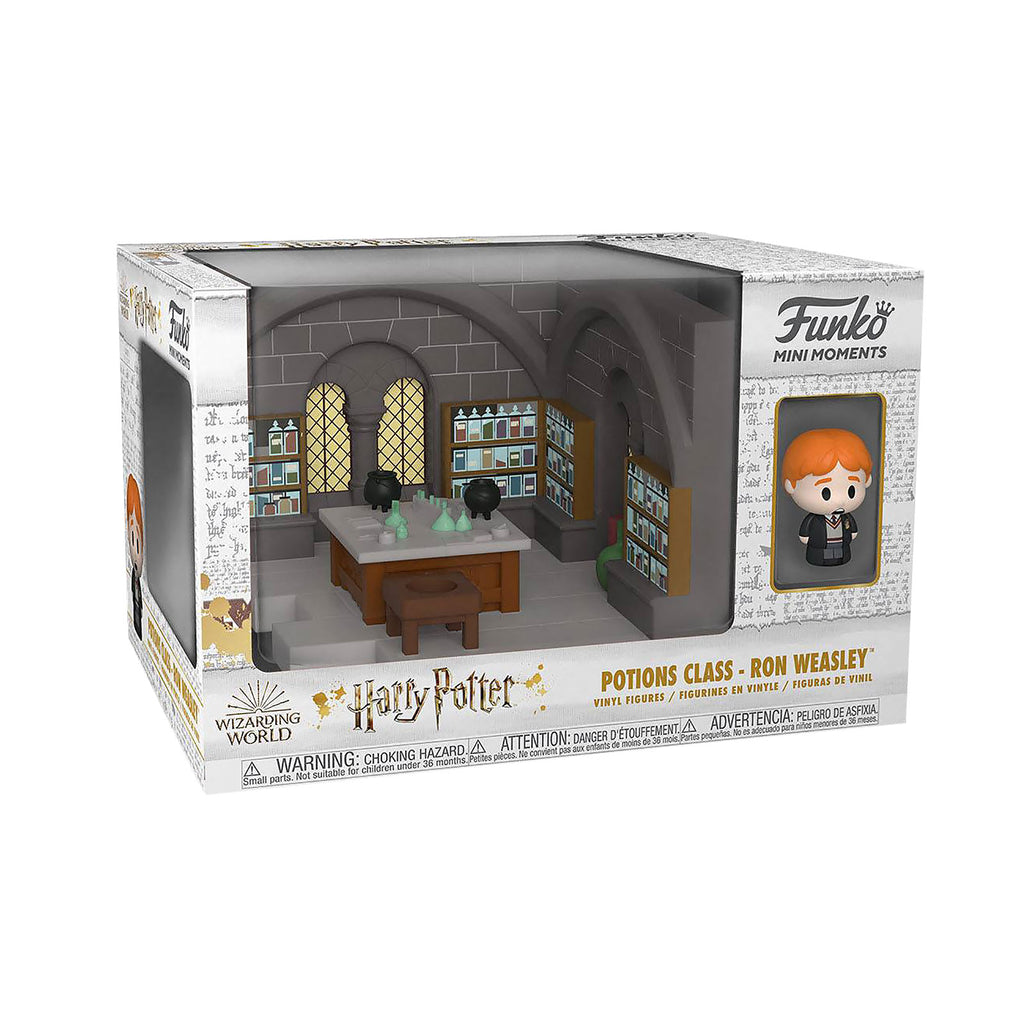 Image produit Figurine Mini Moments Funko Pop Ron Weasley Potion Class - Harry Potter