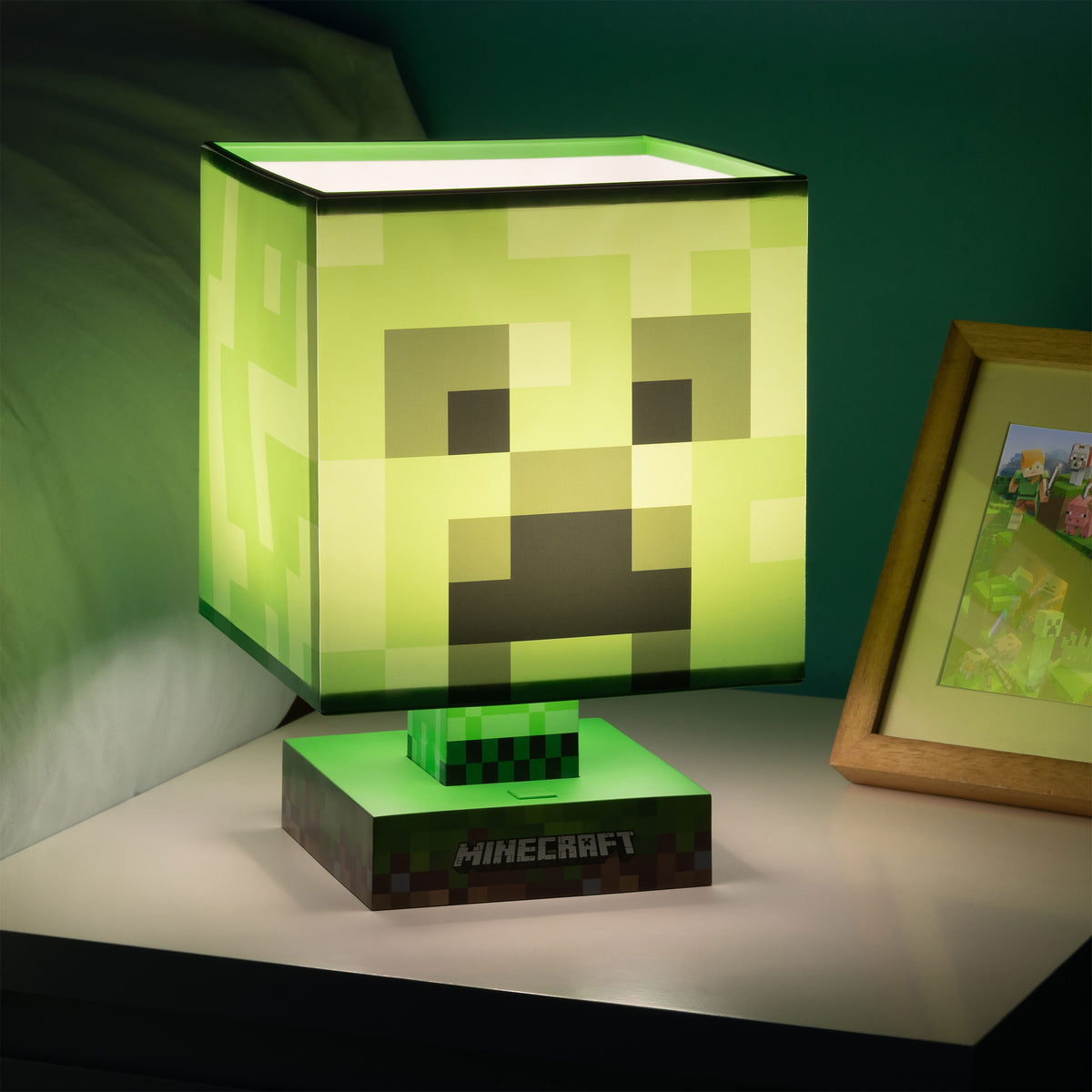 Image produit Minecraft - Lampe de table Creeper