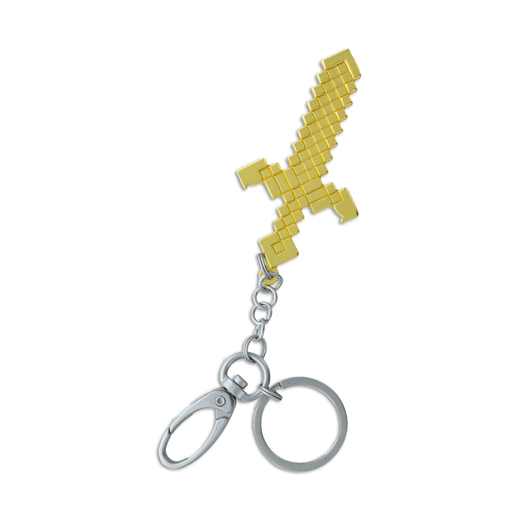 Image produit Décapsuleur et porte-clés en forme d'épée - Minecraft