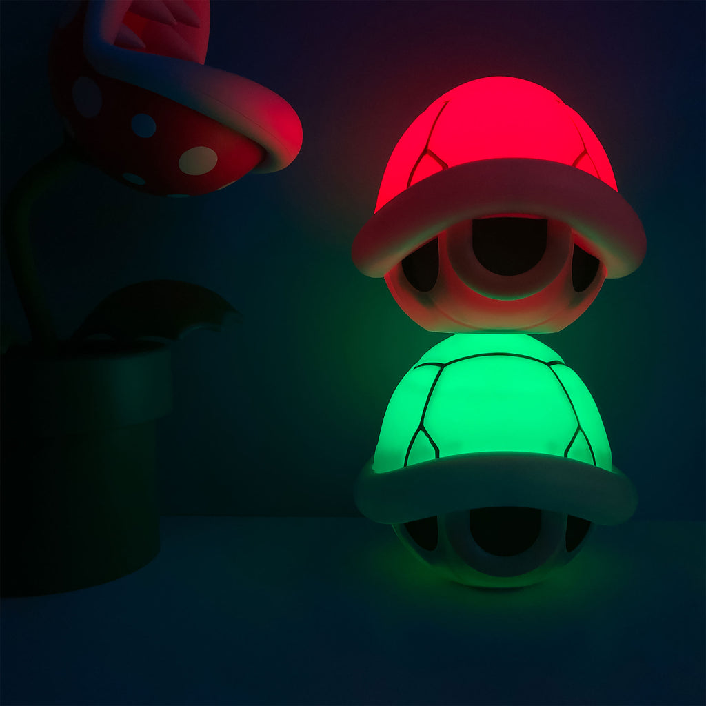 Immagine del prodotto Super Mario - Lampada da tavolo con suono di guscio verde
