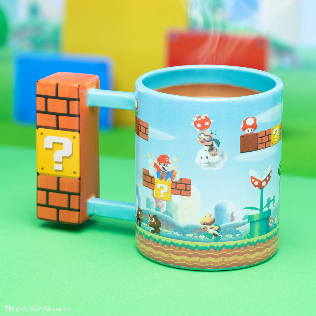 Immagine del prodotto Super Mario - Tazza con manico 3D a forma di blocco interrogativo