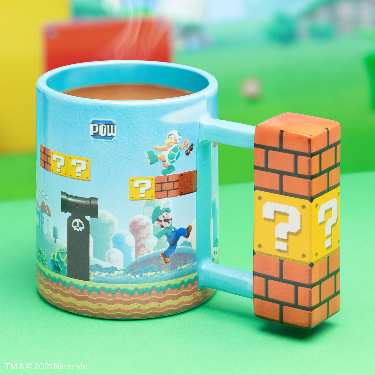 Immagine del prodotto Super Mario - Tazza con manico 3D a forma di blocco interrogativo