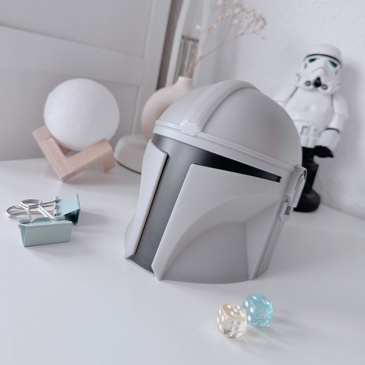 Image produit Lampe de table Casque Mandalorian - Star Wars