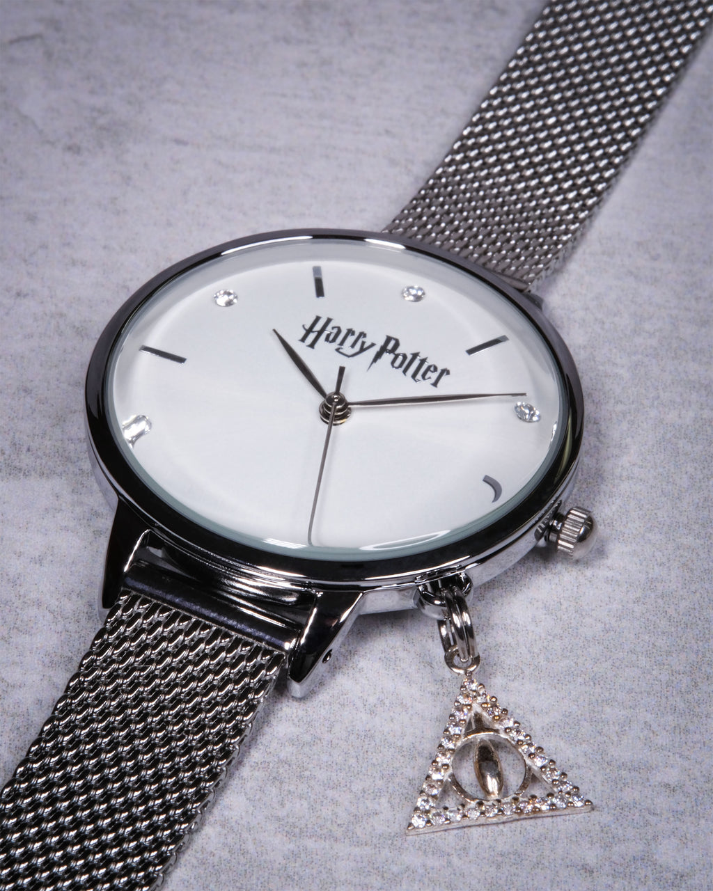 Produktbild Heiligtümer des Todes Charm Armbanduhr mit Kristallen - Harry Potter