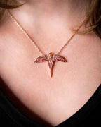 Image produit Harry Potter - Collier Fawkes avec cristaux
