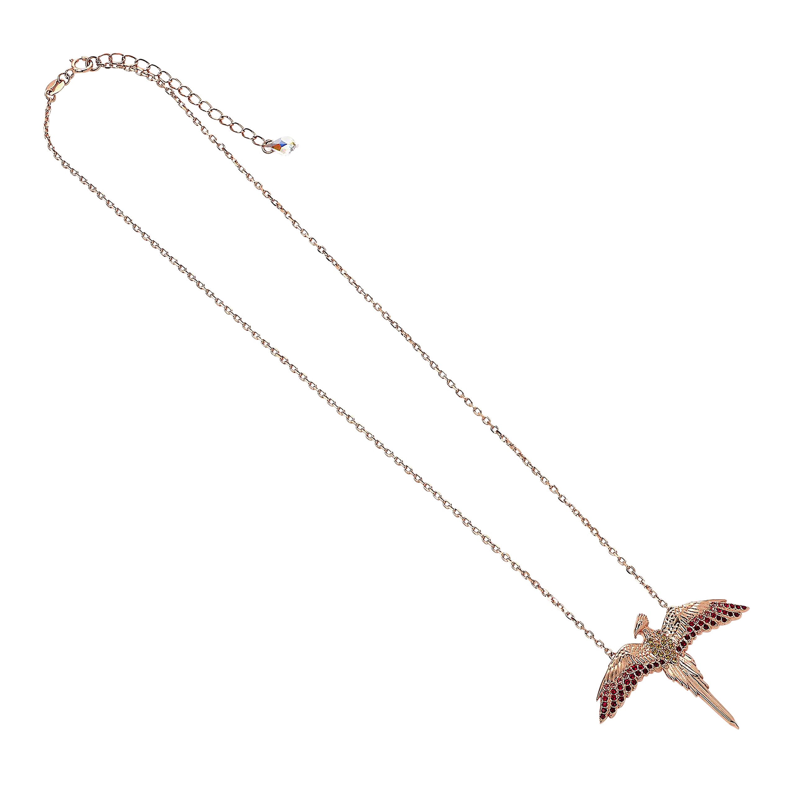 Image produit Harry Potter - Collier Fawkes avec cristaux