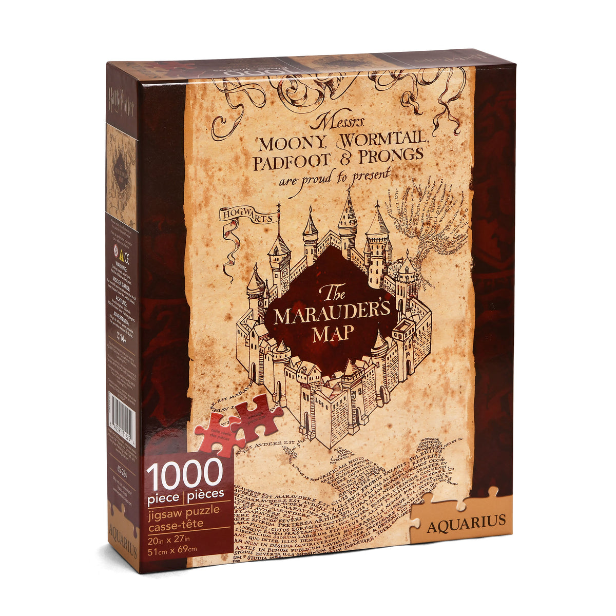 Produktbild Harry Potter - Die Karte des Rumtreibers Puzzle 1000 Teile