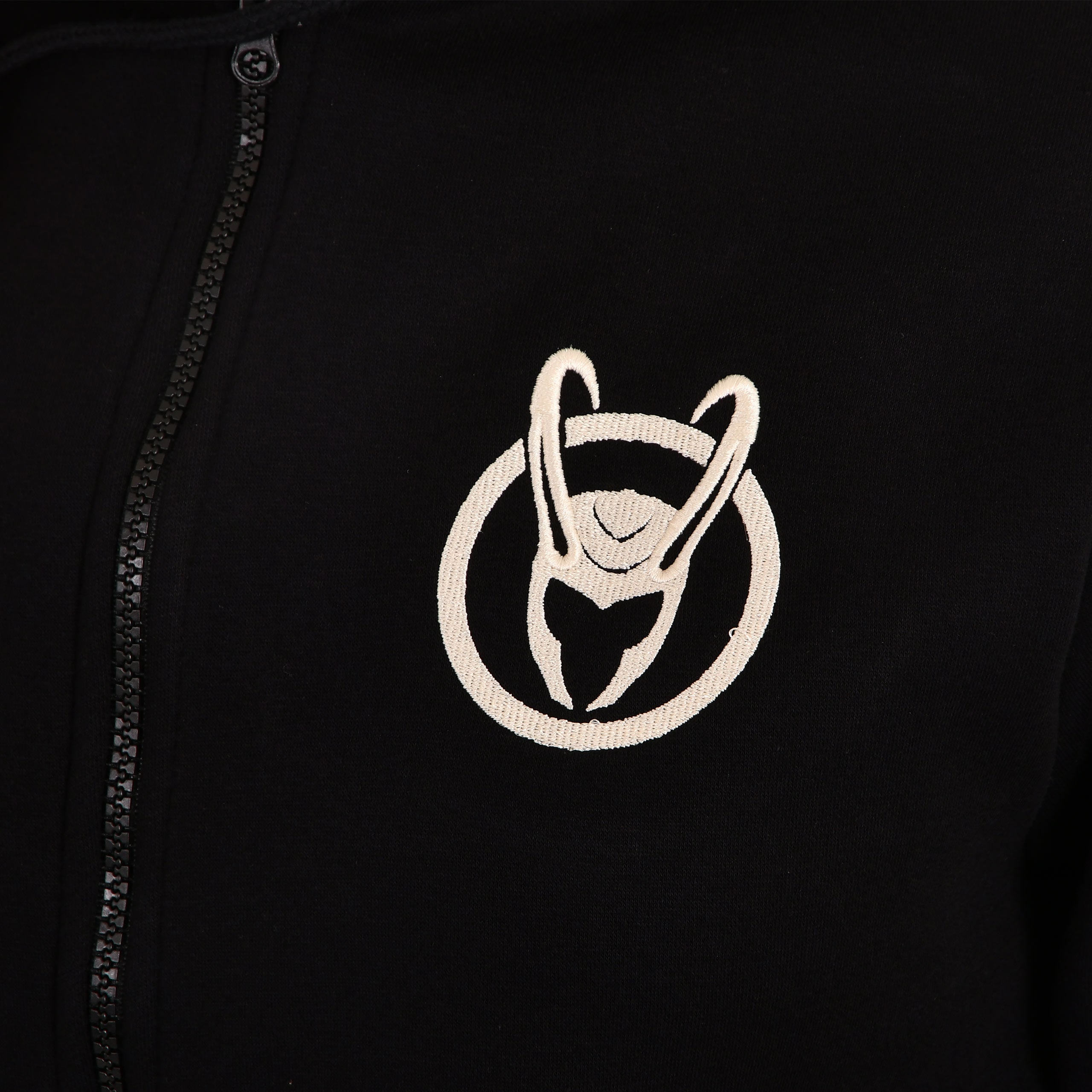 Immagine del prodotto Loki - Felpa con cappuccio e logo nero