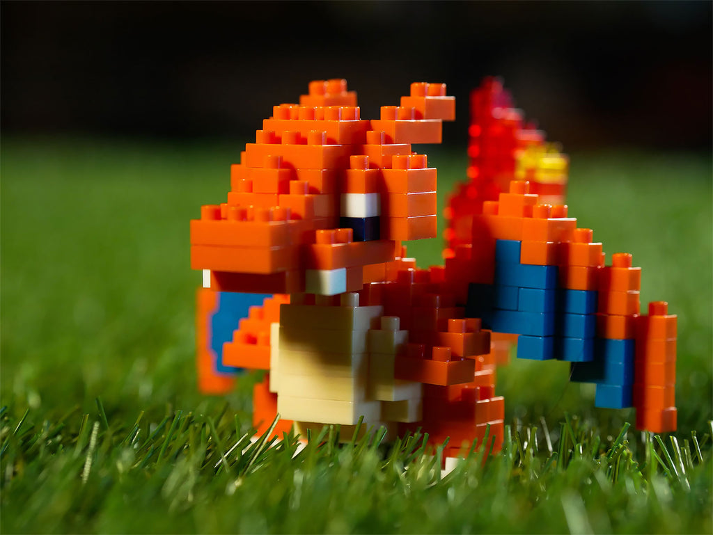 Image produit Pokemon - Figurine Charizard nanoblock Mini Bloc de Construction