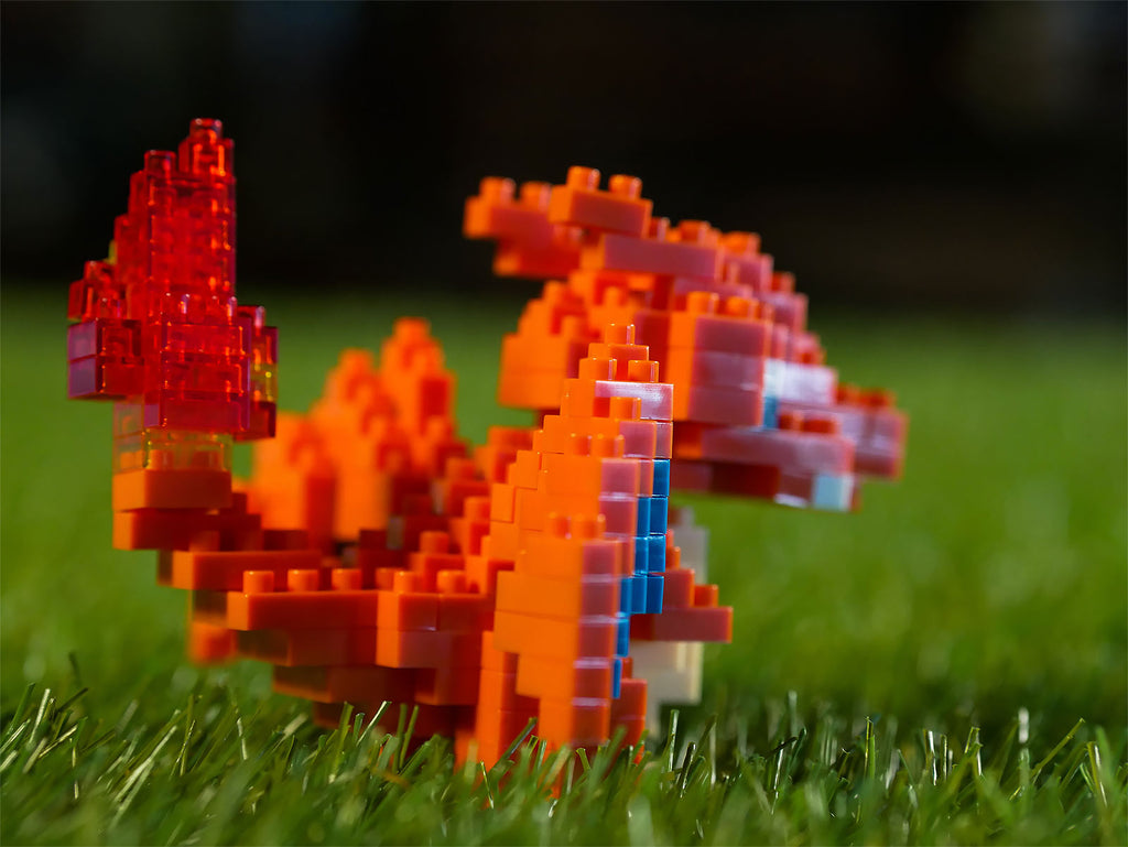 Image produit Pokemon - Figurine Charizard nanoblock Mini Bloc de Construction