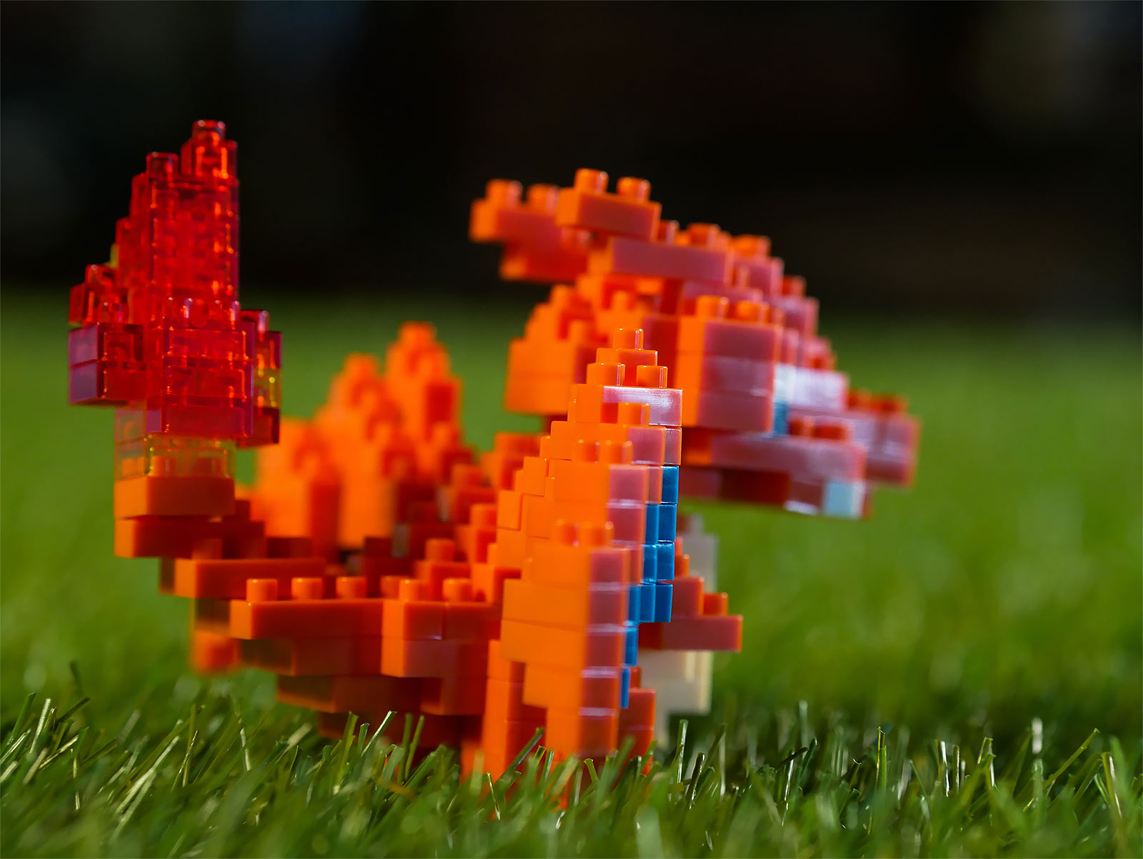 Image produit Pokemon - Figurine Charizard nanoblock Mini Bloc de Construction