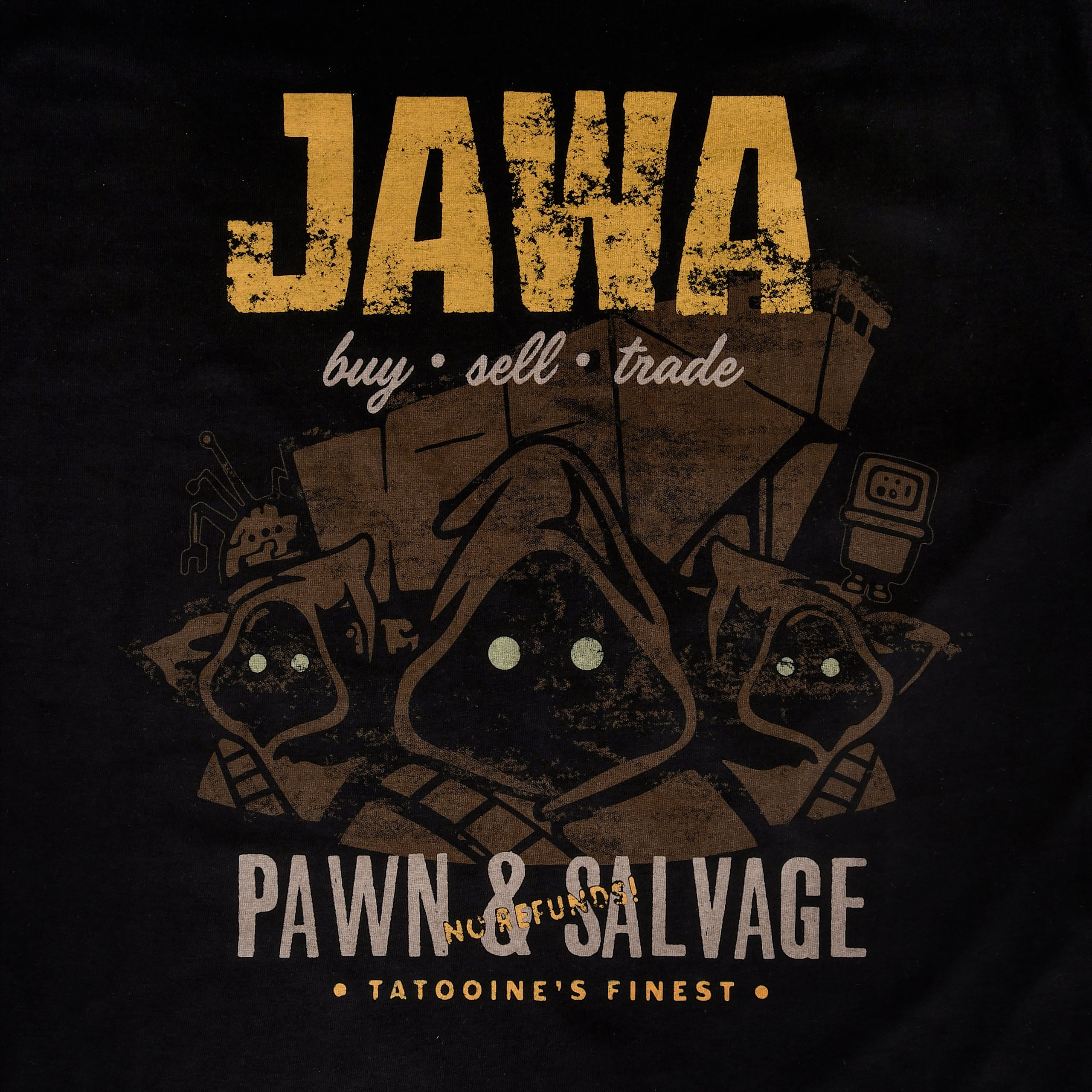 Immagine del prodotto Star Wars - Maglietta Jawa Pawn & Salvage nera