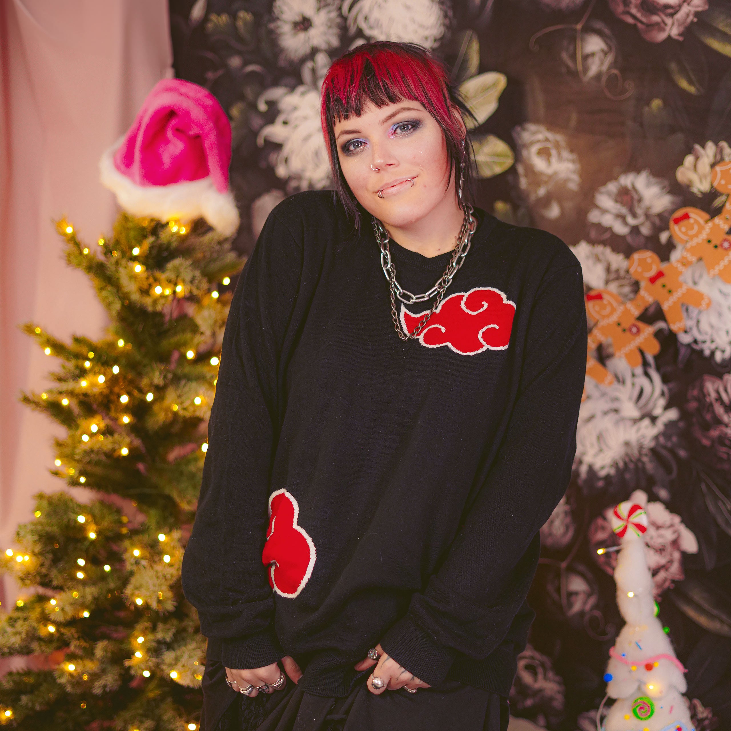 Produktbild Naruto - Akatsuki Symbol Strickpullover