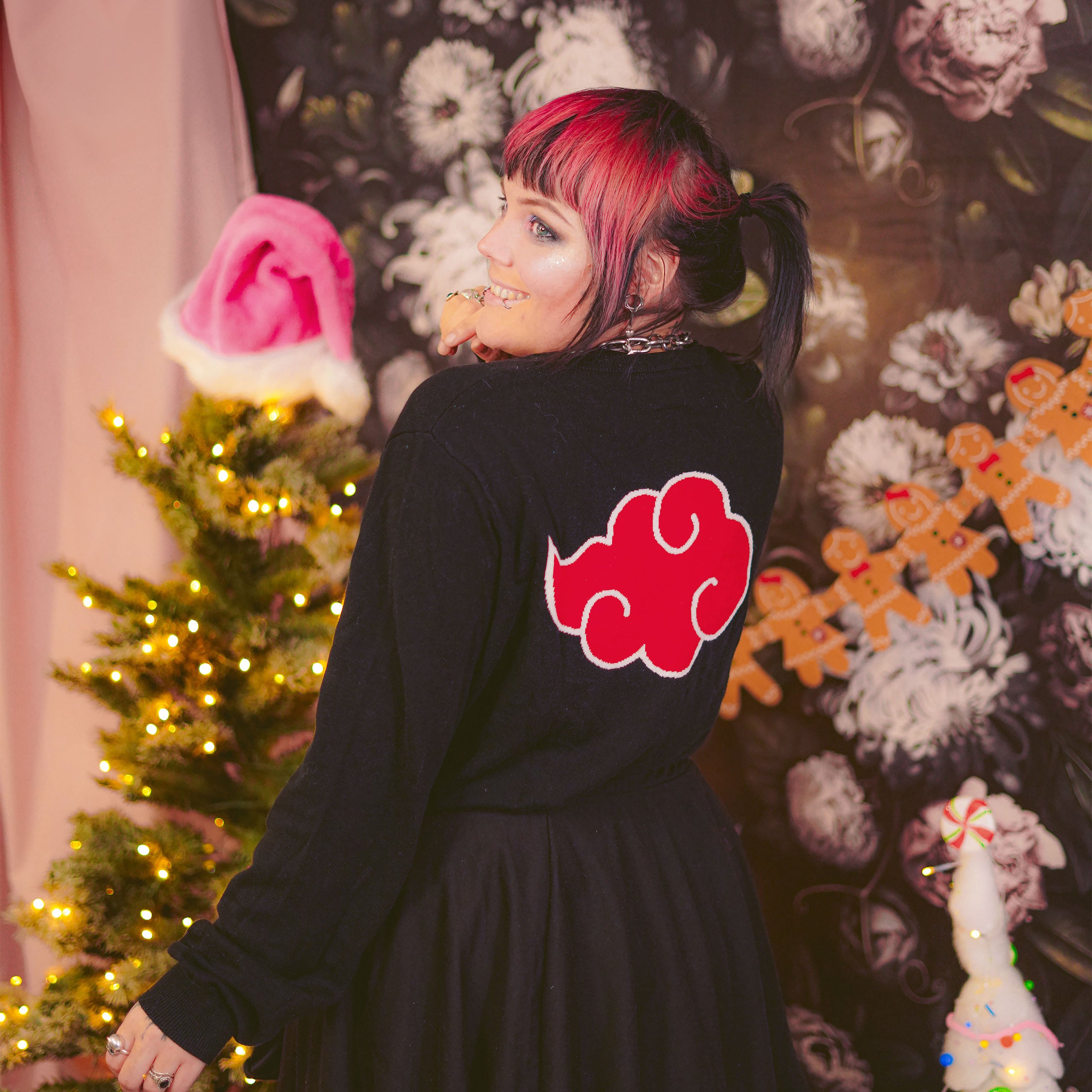 Produktbild Naruto - Akatsuki Symbol Strickpullover