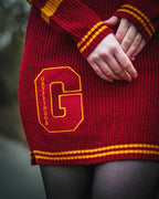 Image produit Harry Potter - Robe tricotée Gryffondor rouge