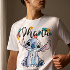 Immagine del prodotto Lilo & Stitch - Ohana T-shirt donna bianca