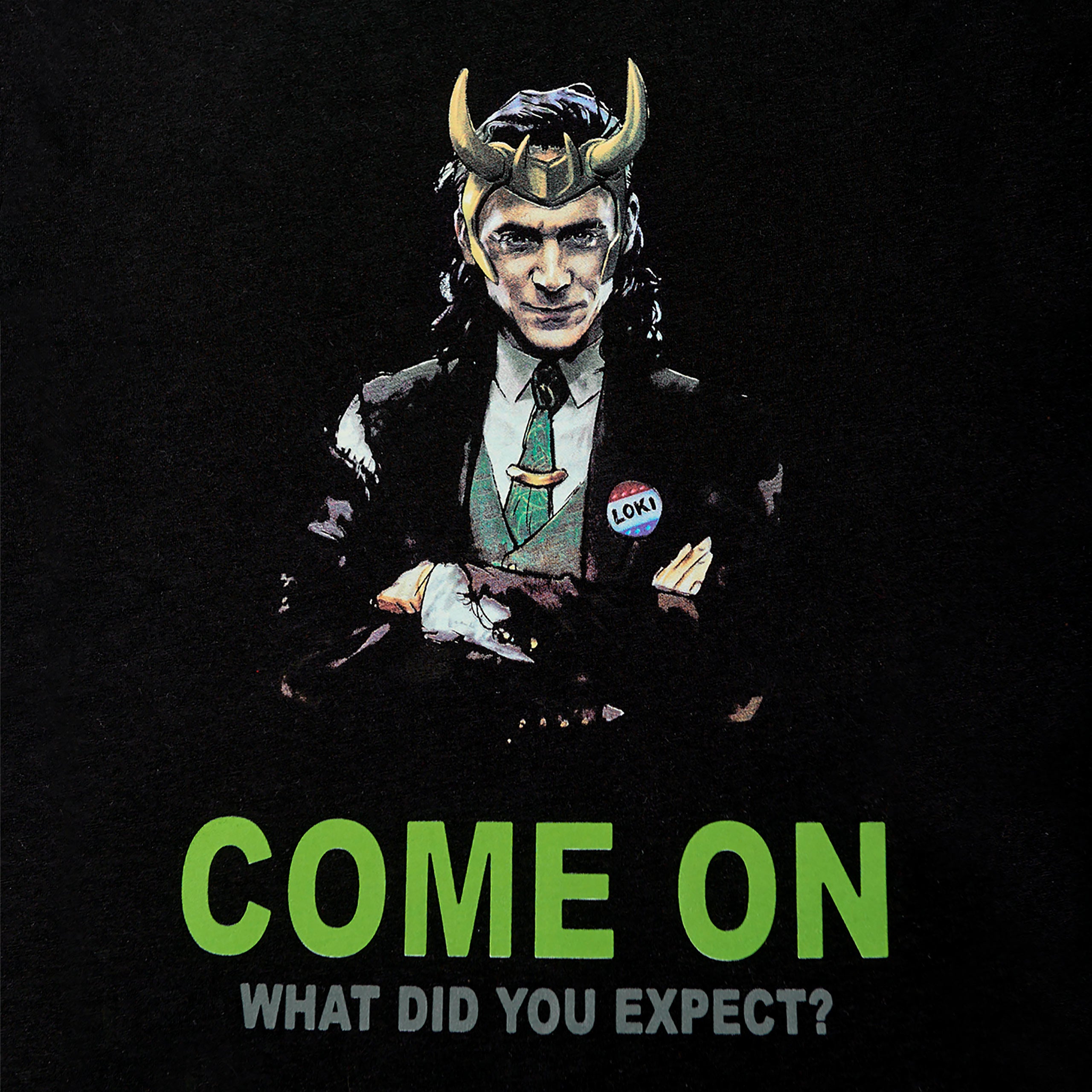 Immagine del prodotto Loki - Come on T-shirt nera
