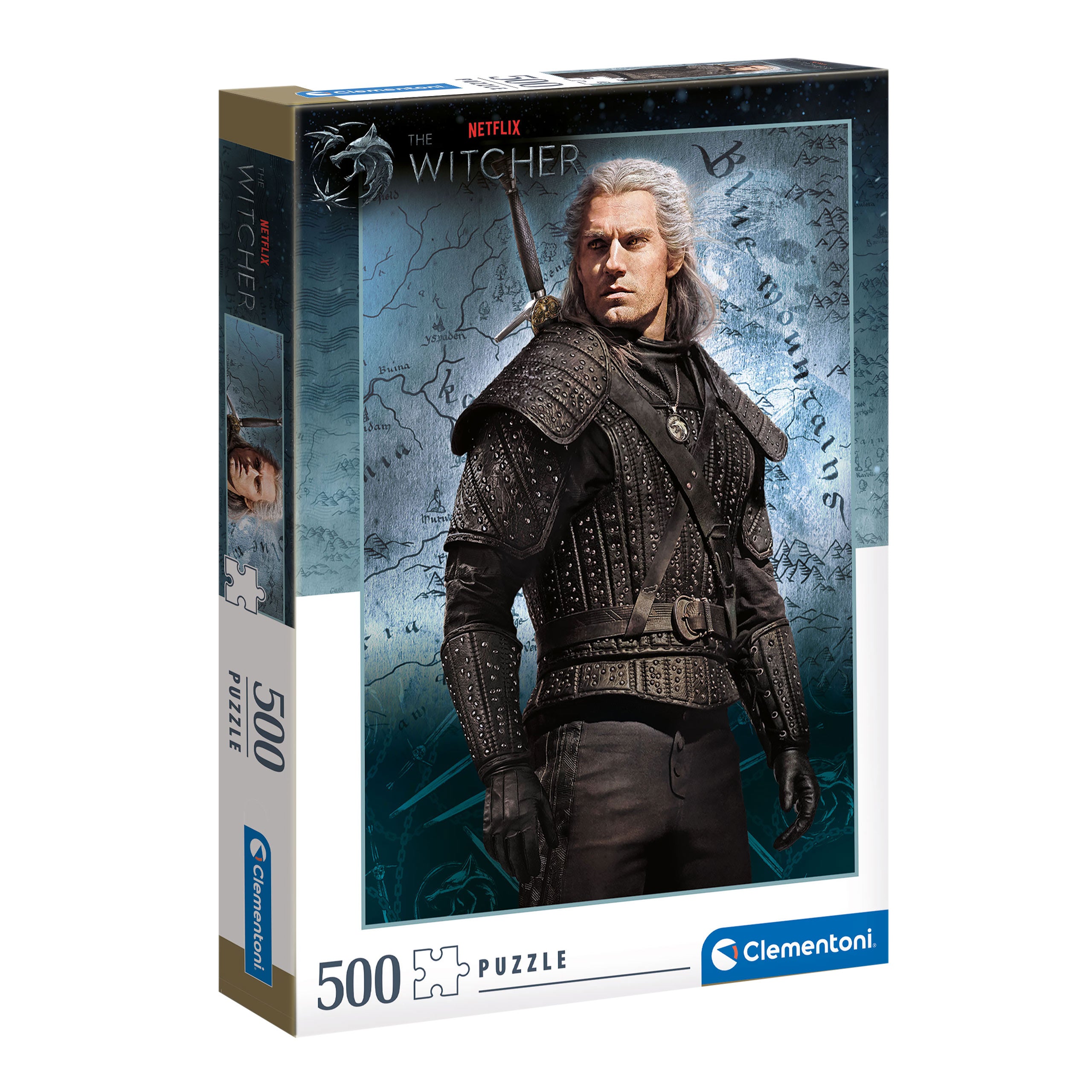 Image produit Witcher - Puzzle Geralt de Riv 500 Pièces