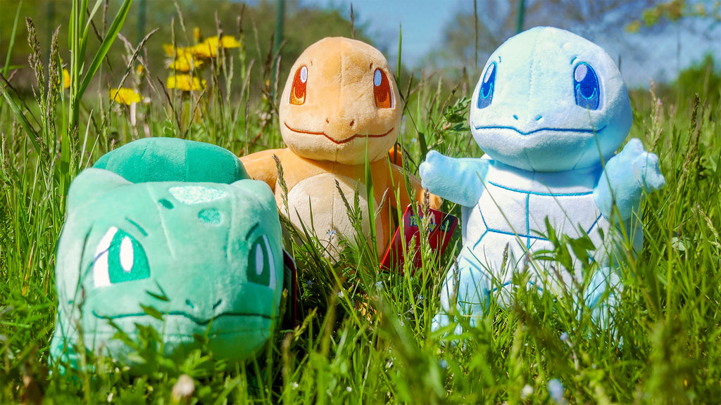 Image produit Pokemon - Bulbizarre Monochrome Peluche Figure 16 cm