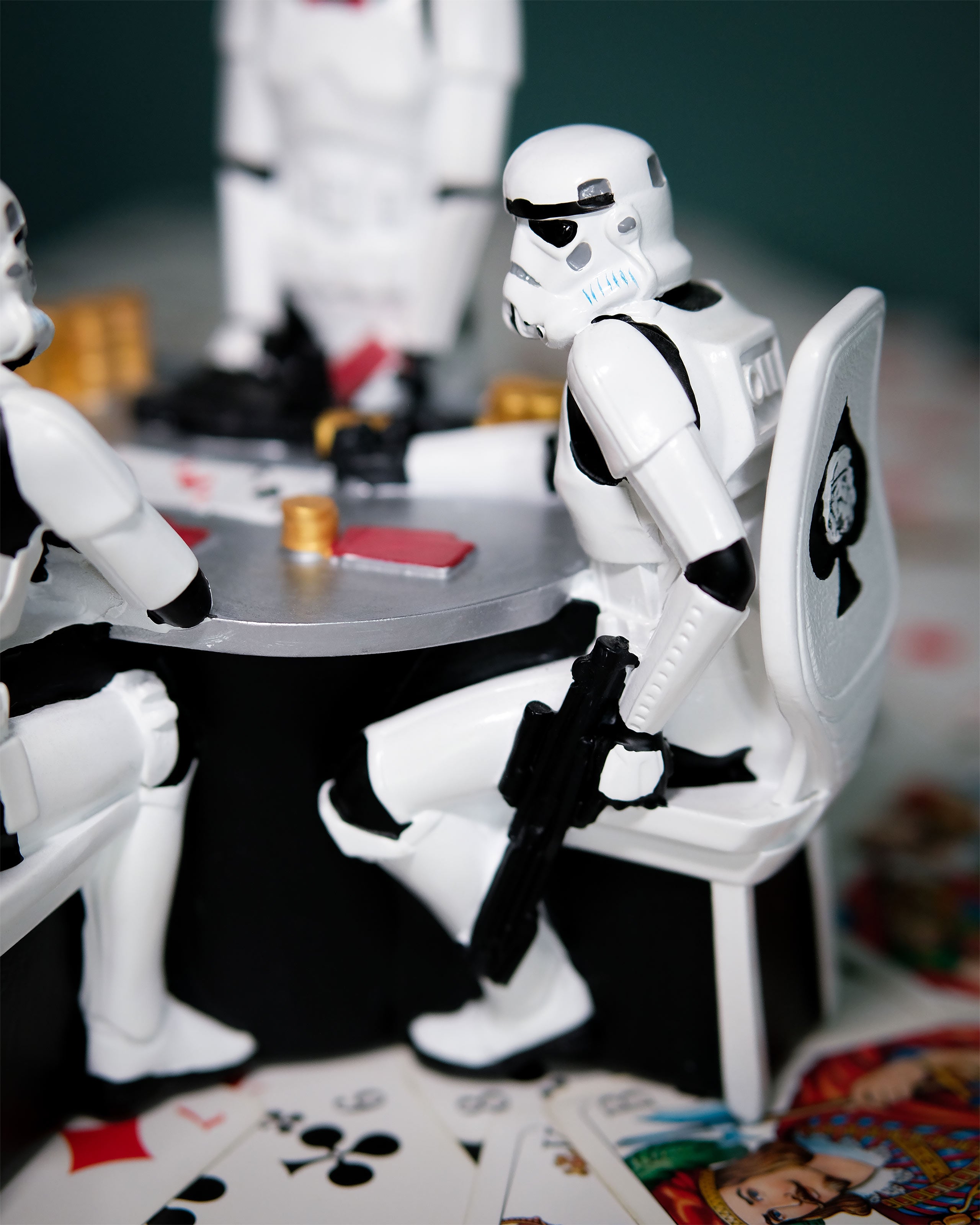 Image produit Diorama Original Stormtrooper Poker Face