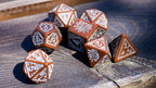 Image produit Witcher - Ensemble de dés RPG Geralt Roach's Companion 7pc avec pièce de collection