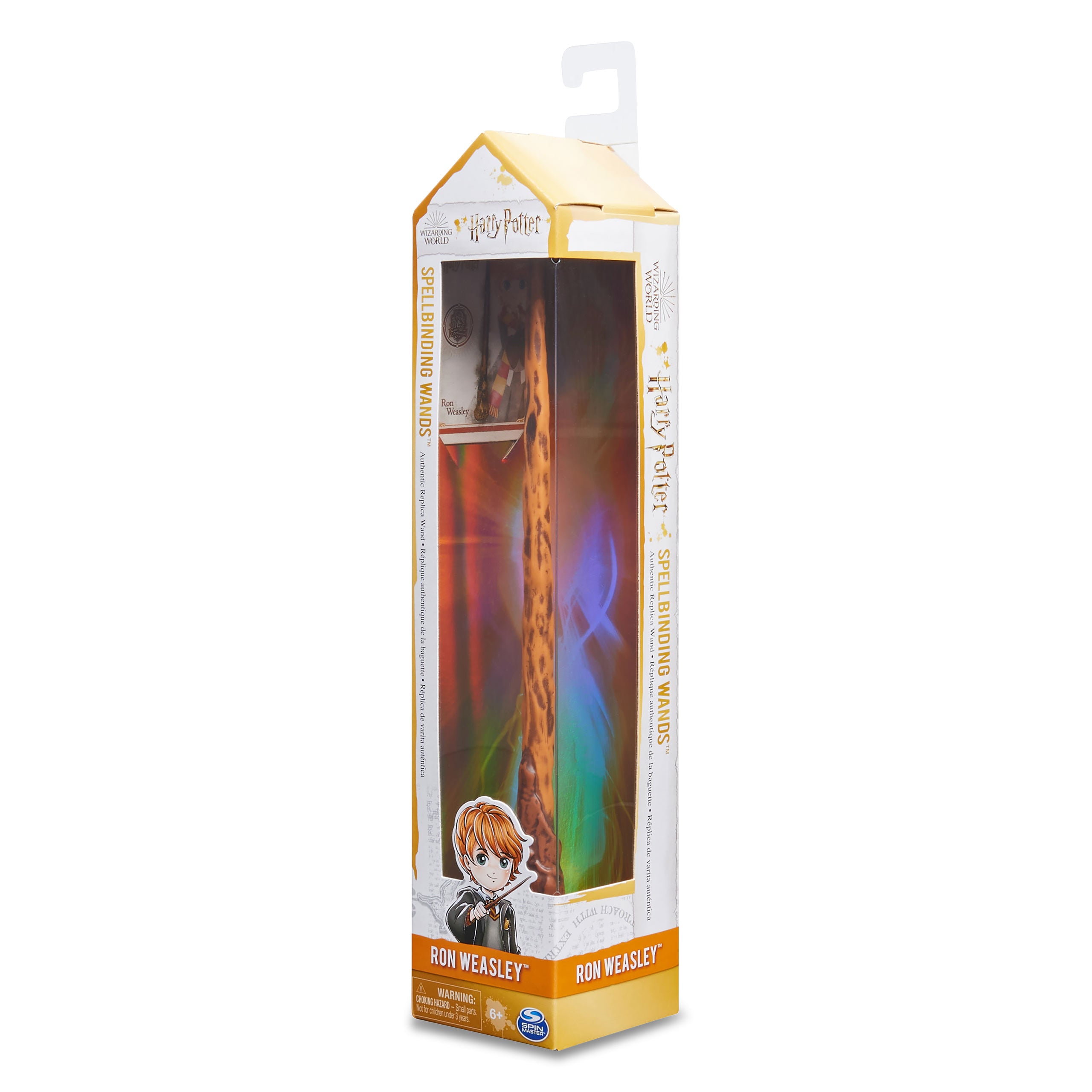 Image produit Harry Potter - Baguette magique Ron avec carte de sortilège