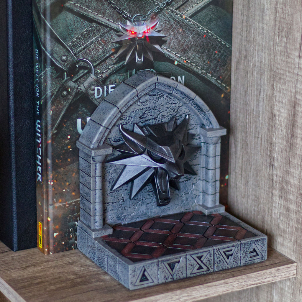 Produktbild Witcher 3 - Wolf Buchstützen