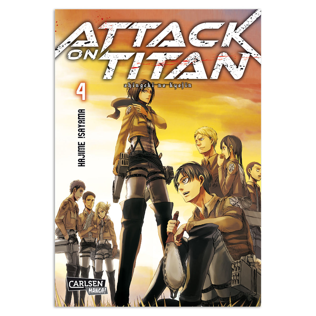 Immagine del prodotto Attack on Titan - Volume 4 Libro tascabile