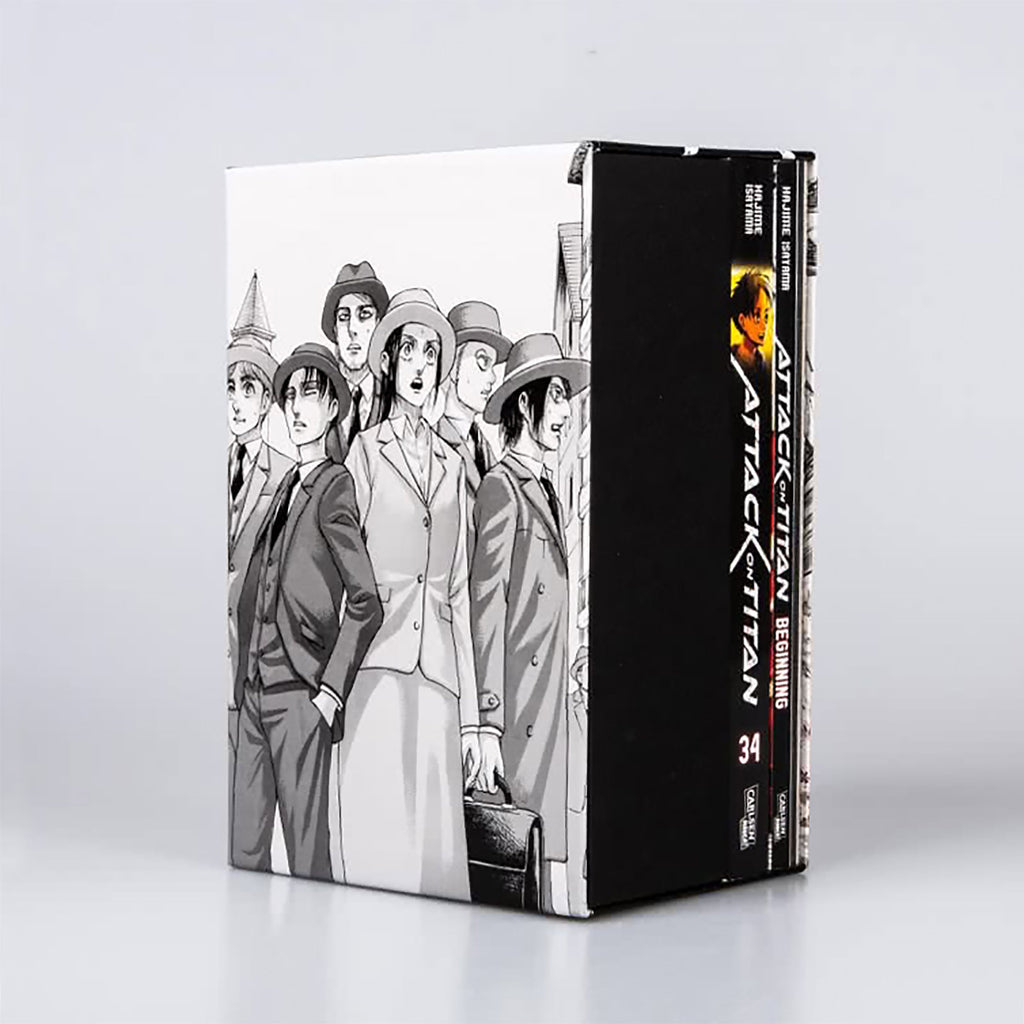 Immagine del prodotto Attack on Titan - Volume 34 in cofanetto da collezione con extra