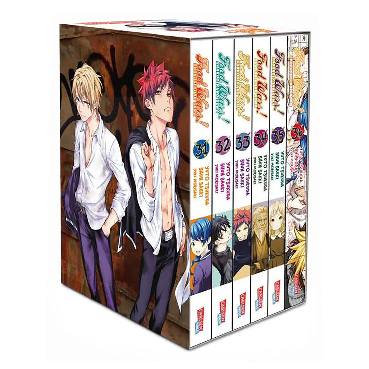Immagine del prodotto Food Wars - Shokugeki No Soma Volume 31-36 in cofanetto con extra