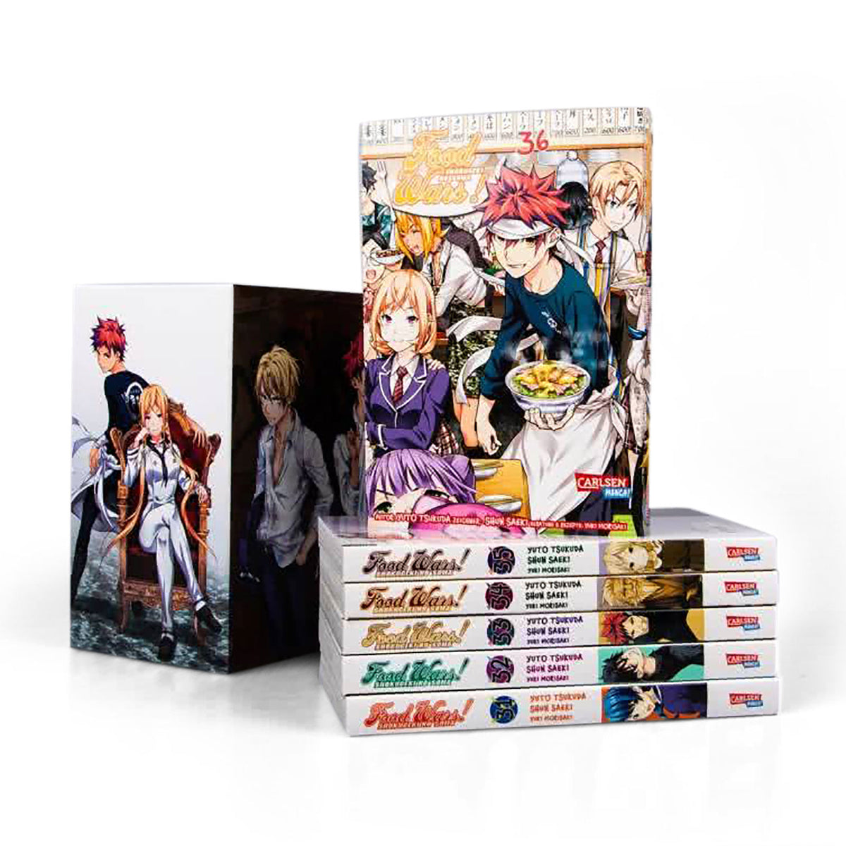 Immagine del prodotto Food Wars - Shokugeki No Soma Volume 31-36 in cofanetto con extra