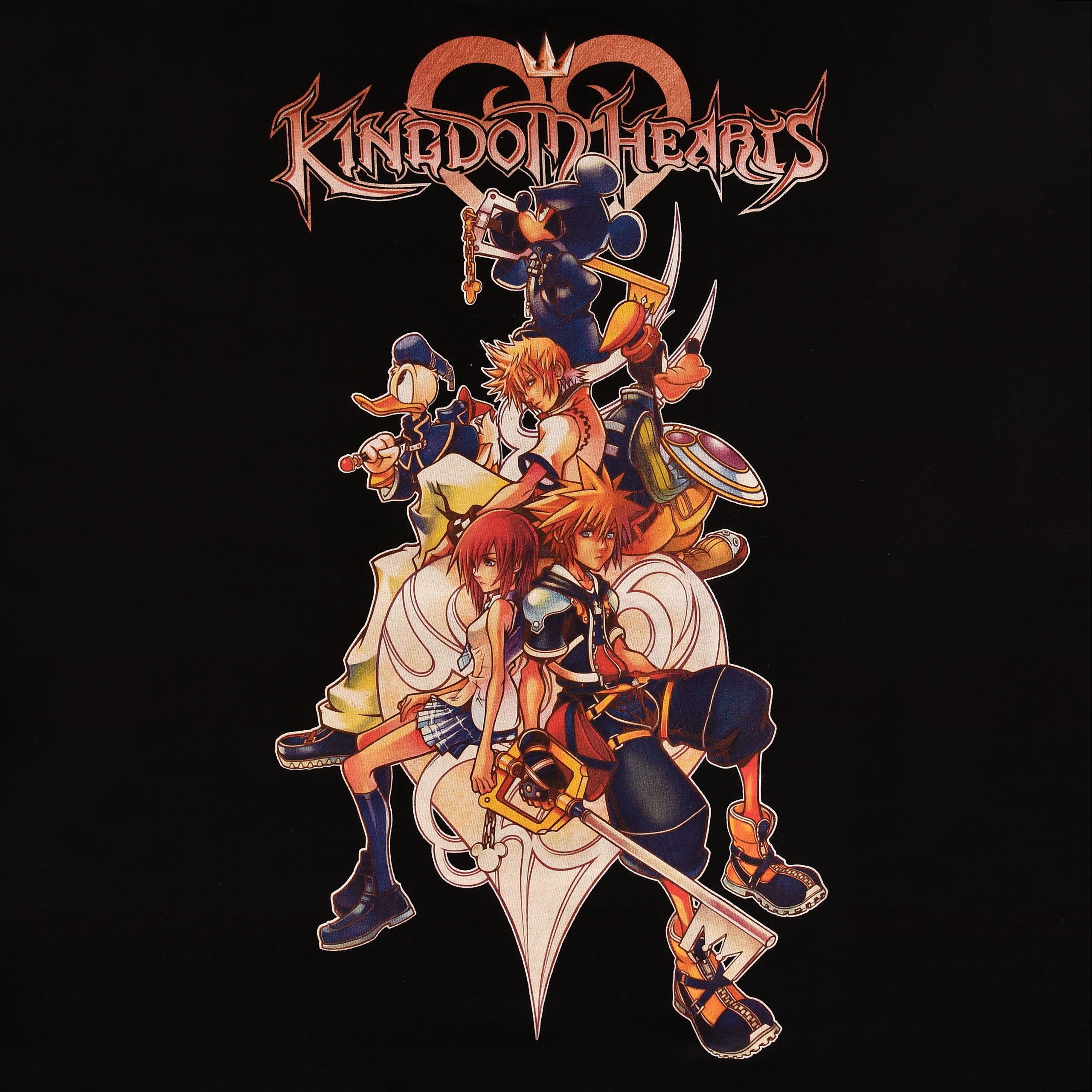 Immagine del prodotto Kingdom Hearts - T-Shirt Famiglia Nera
