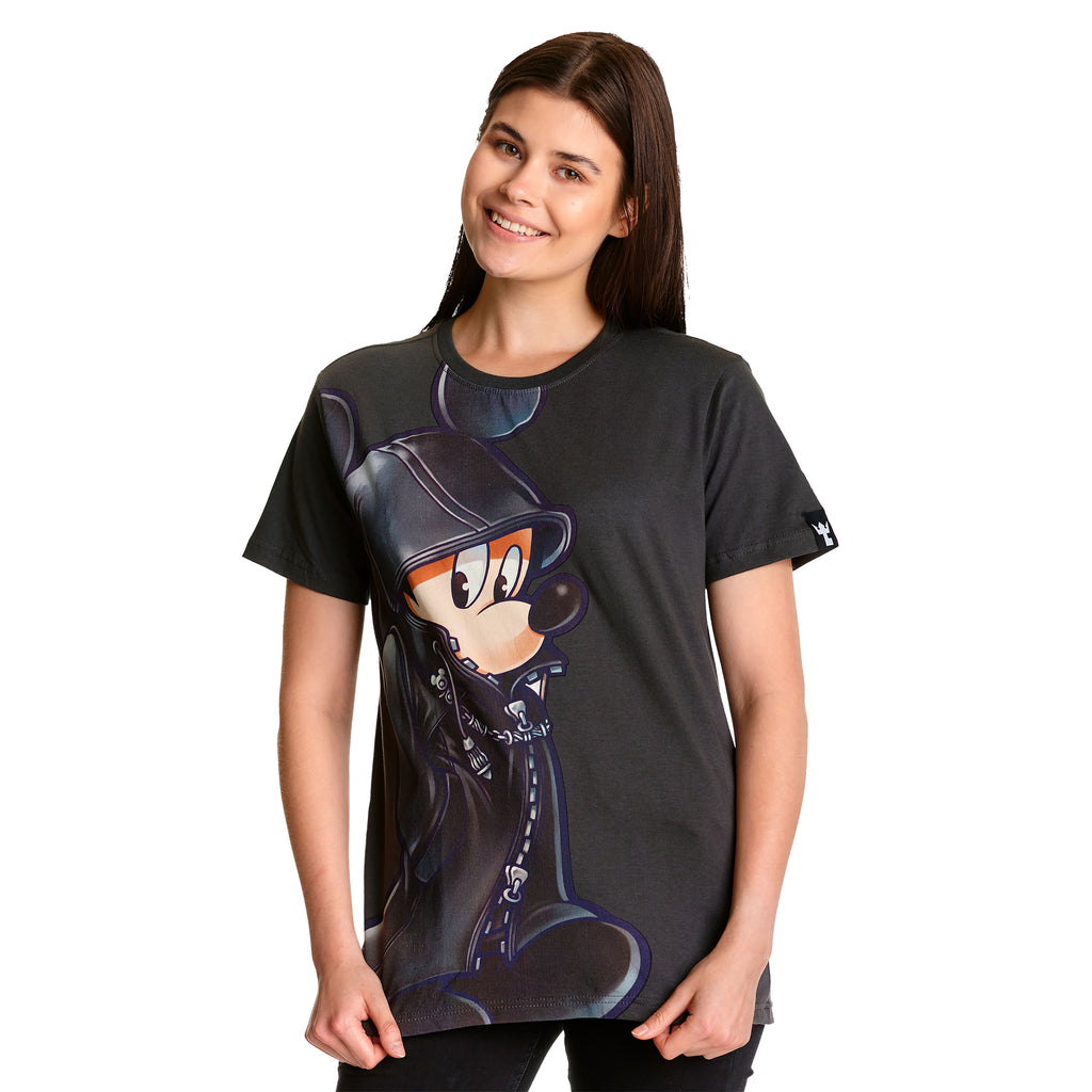 Image produit Kingdom Hearts - T-shirt Mickey Mouse gris