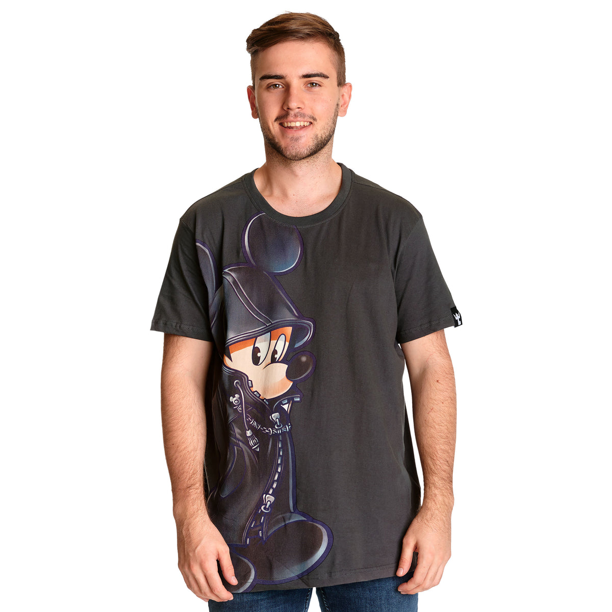 Image produit Kingdom Hearts - T-shirt Mickey Mouse gris