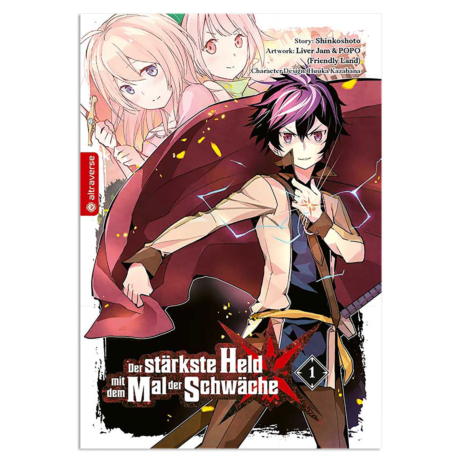 Produktbild Der stärkste Held mit dem Mal der Schwäche - Band 1 Taschenbuch