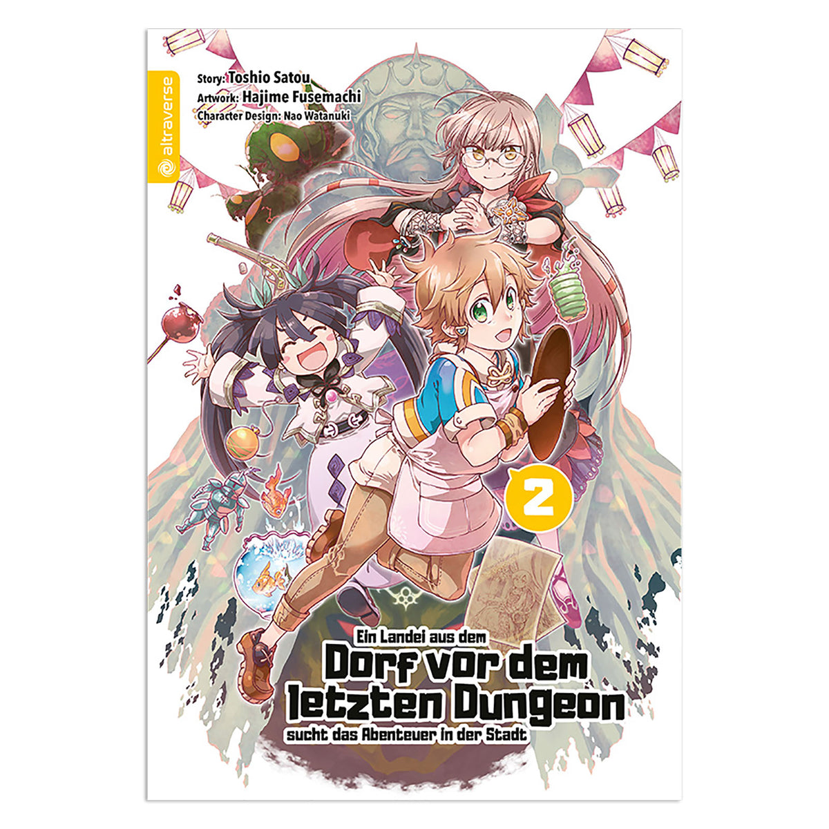 Immagine del prodotto Un contadino del villaggio prima dell'ultimo dungeon cerca l'avventura in città - Volume 2 Libro tascabile