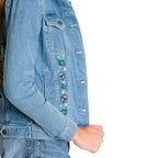 Immagine del prodotto Giacca di jeans Grogu donna blu - Star Wars The Mandalorian