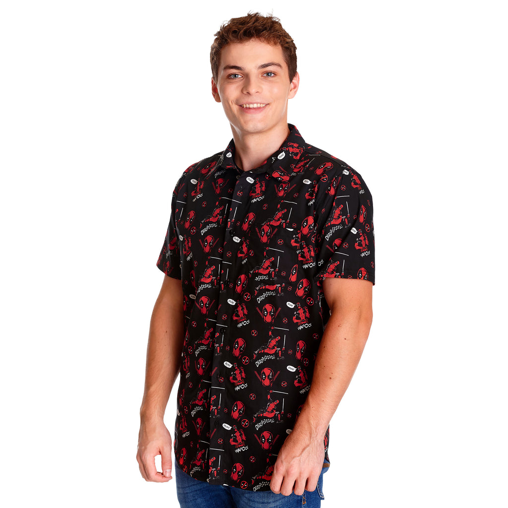 Immagine del prodotto Deadpool - Camicia a Maniche Corte a Fumetti
