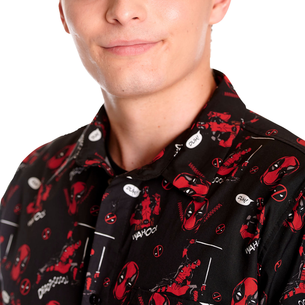 Immagine del prodotto Deadpool - Camicia a Maniche Corte a Fumetti
