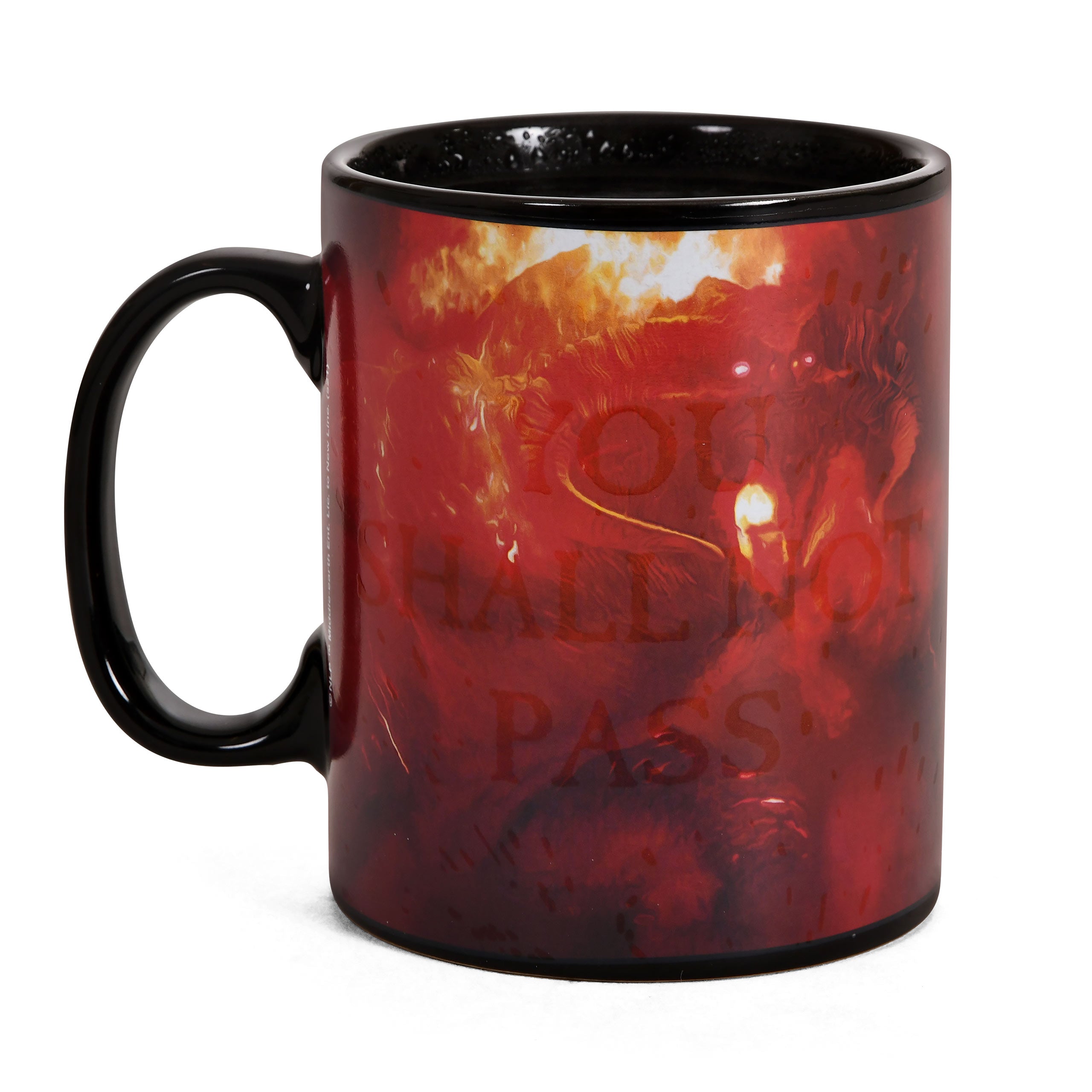 Produktbild Der Herr der Ringe - You Shall Not Pass Thermoeffekt Tasse