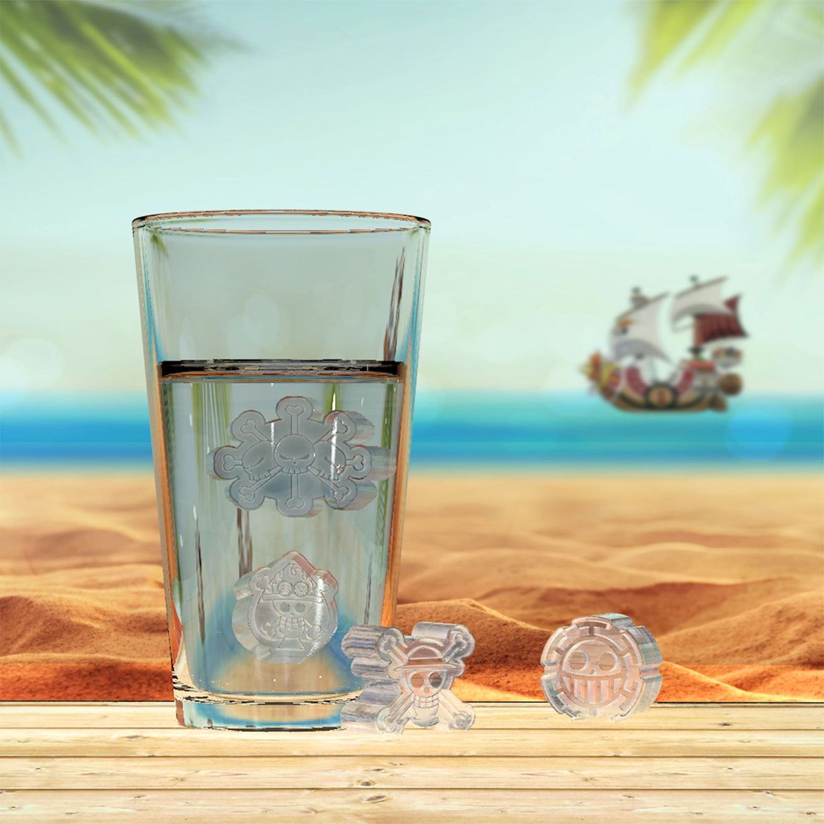 Produktbild One Piece - Skulls Silikon-Form