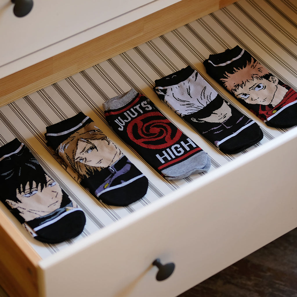 Produktbild Jujutsu Kaisen - Characters Socken 5er Set
