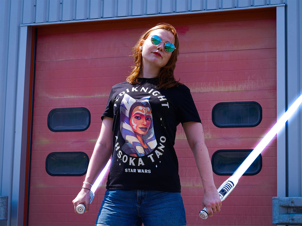 Produktbild Star Wars - Ahsoka Tano Face T-Shirt schwarz