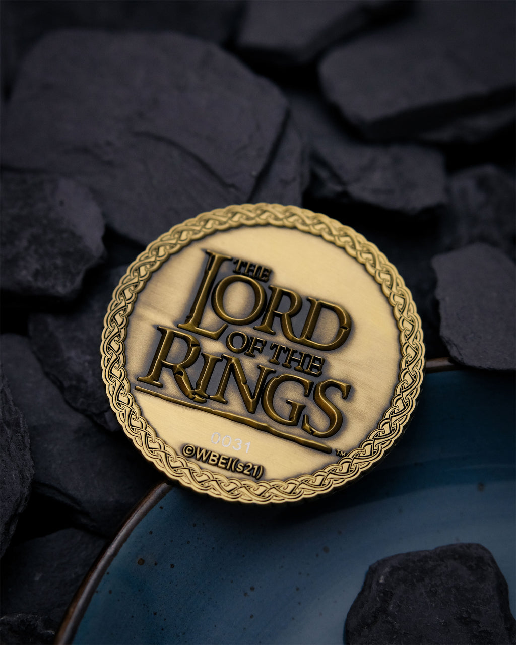 Produktbild Der Herr der Ringe - Blattbrosche Sammlermünze