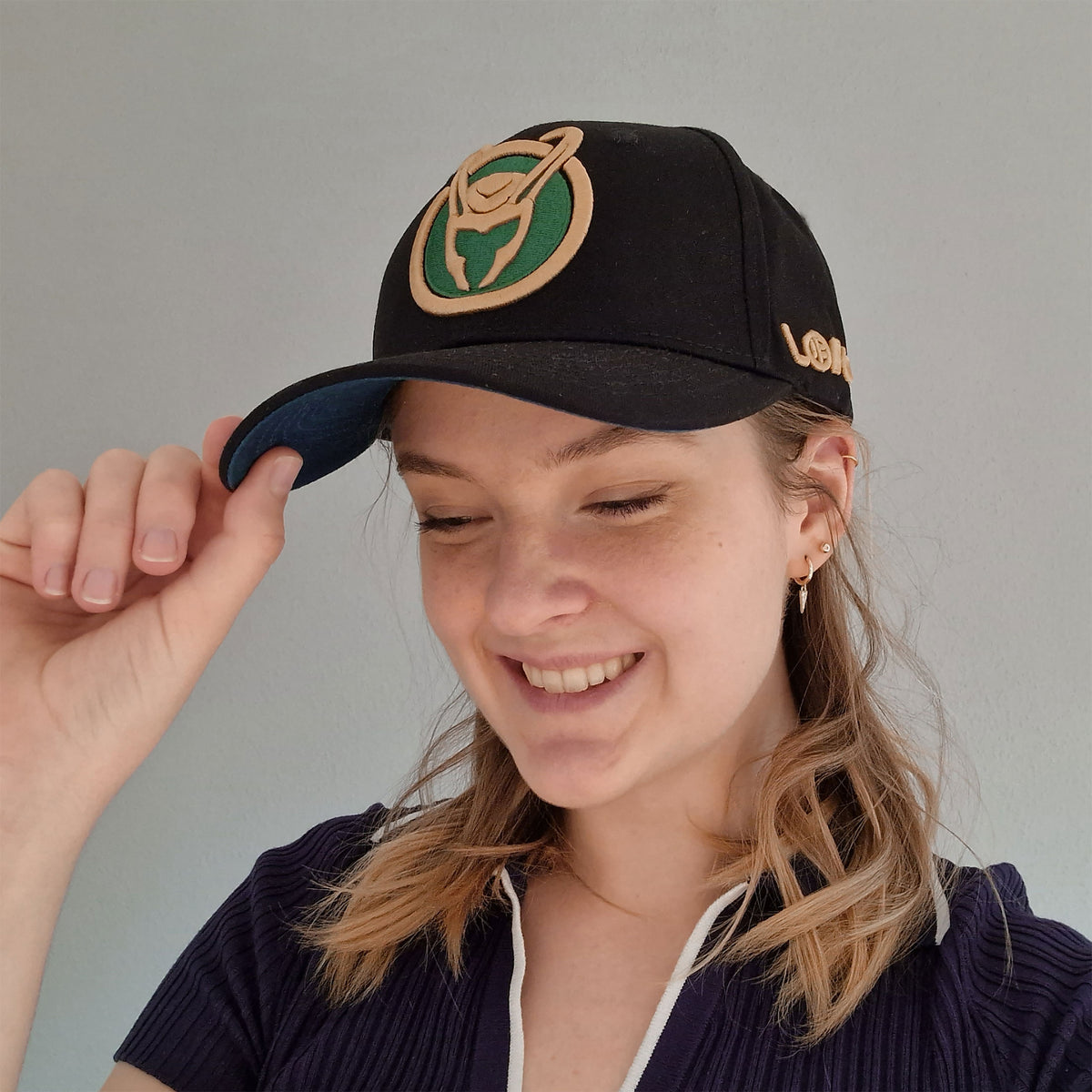 Image produit Loki - Casquette Logo Noir