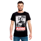 Produktbild Mando T-Shirt schwarz - Star Wars The Mandalorian