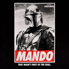 Produktbild Mando T-Shirt schwarz - Star Wars The Mandalorian