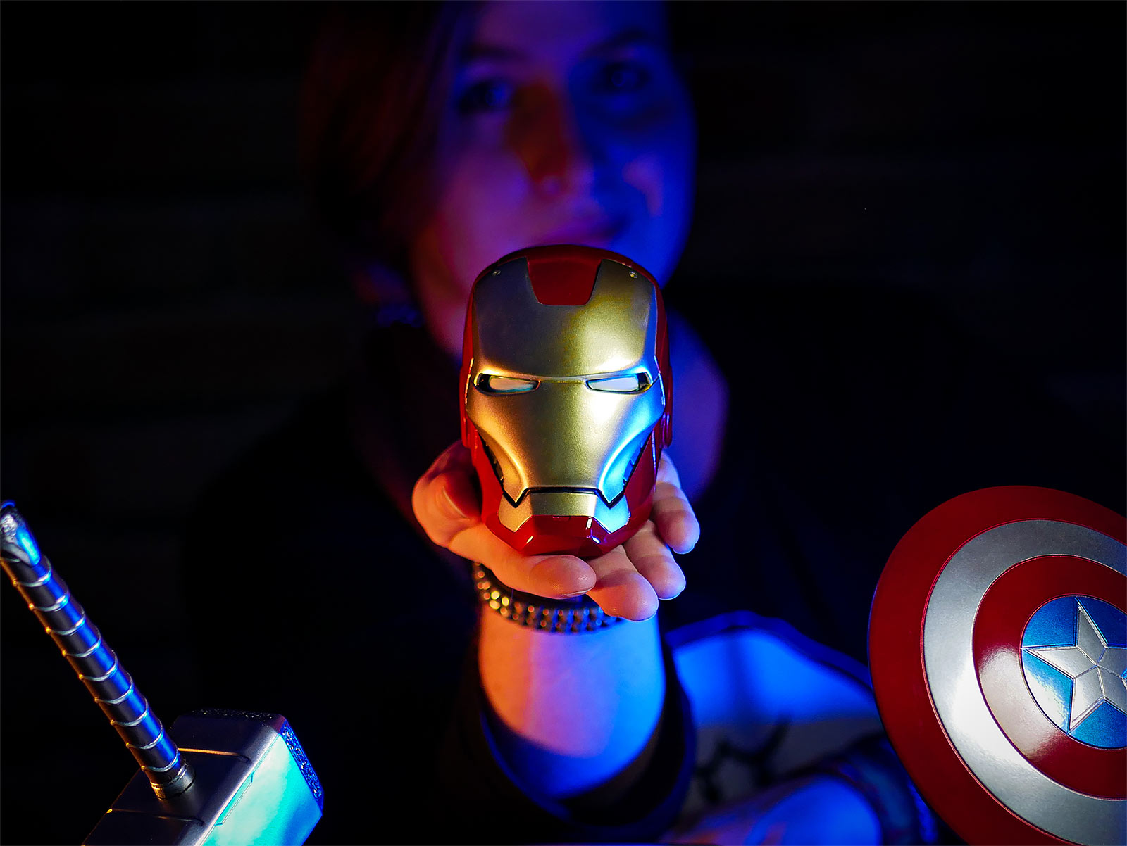 Immagine del prodotto Iron Man - Replica del casco Mark VII Collezione del Museo Marvel