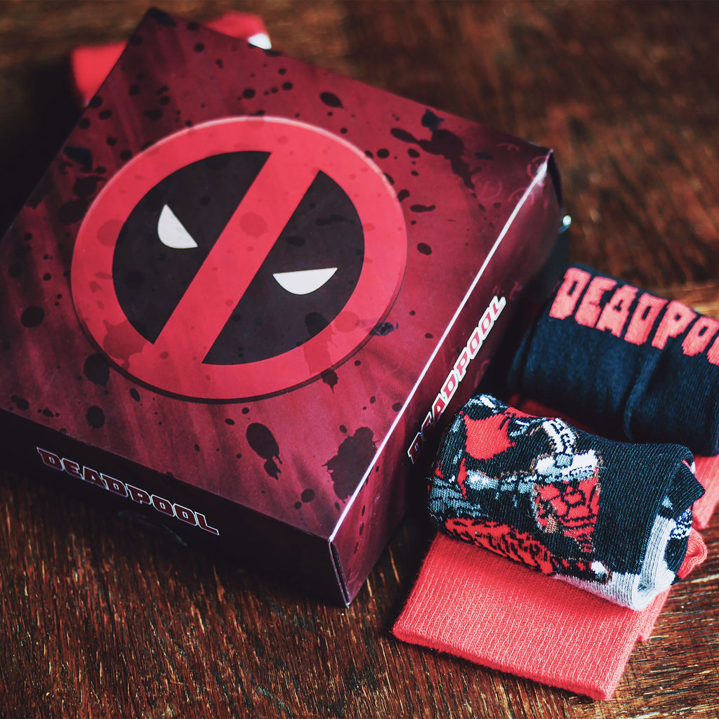 Produktbild Deadpool Socken 3er Set