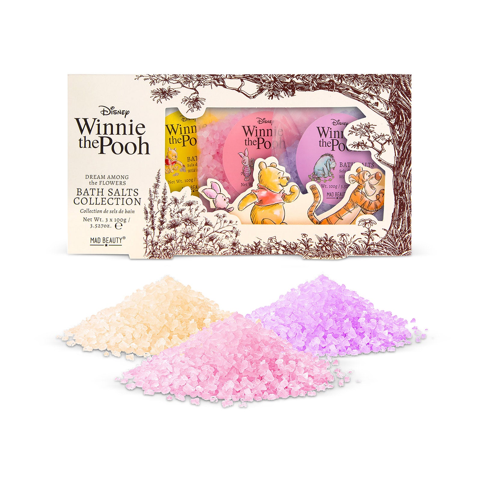 Immagine del prodotto Disney's Winnie the Pooh - Set di sali da bagno 3 pezzi